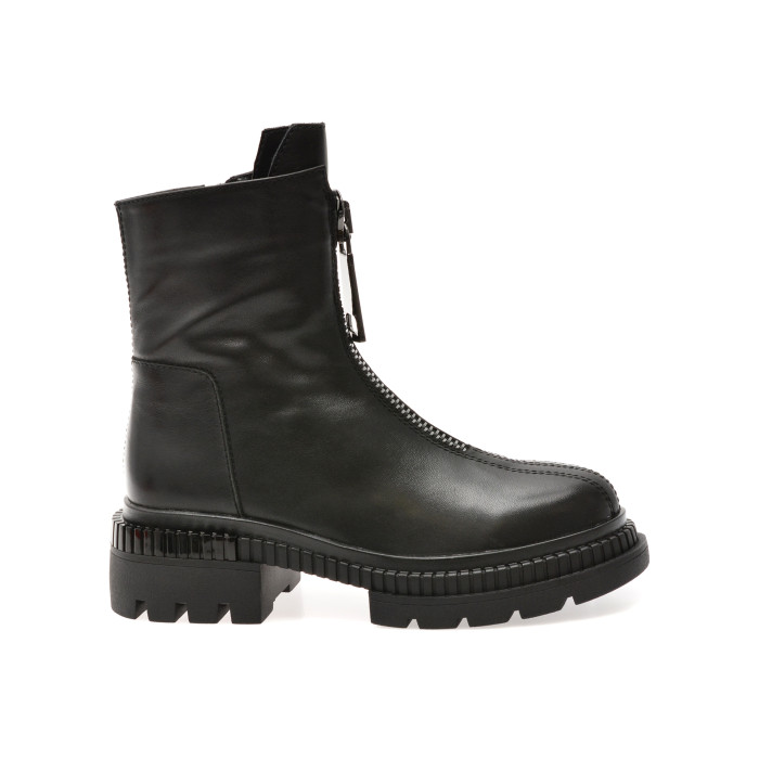 Bocanci GRYXX negri, EB994, din piele naturala