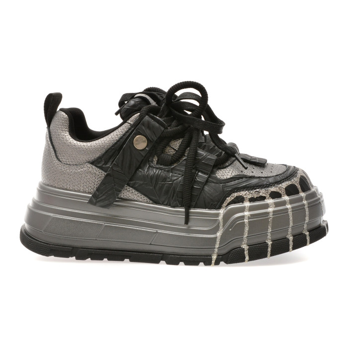 Pantofi sport GRYXX negri, 3201, din piele naturala