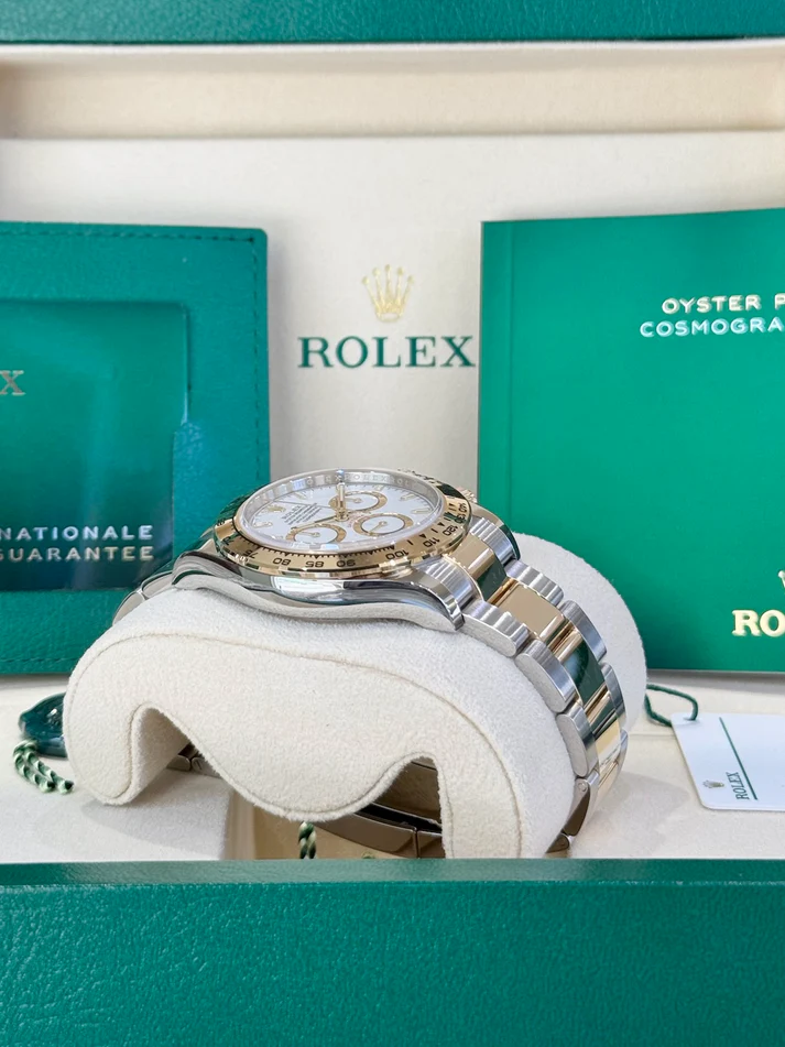 Rolex Daytona Steel & Gold White Dial 116503