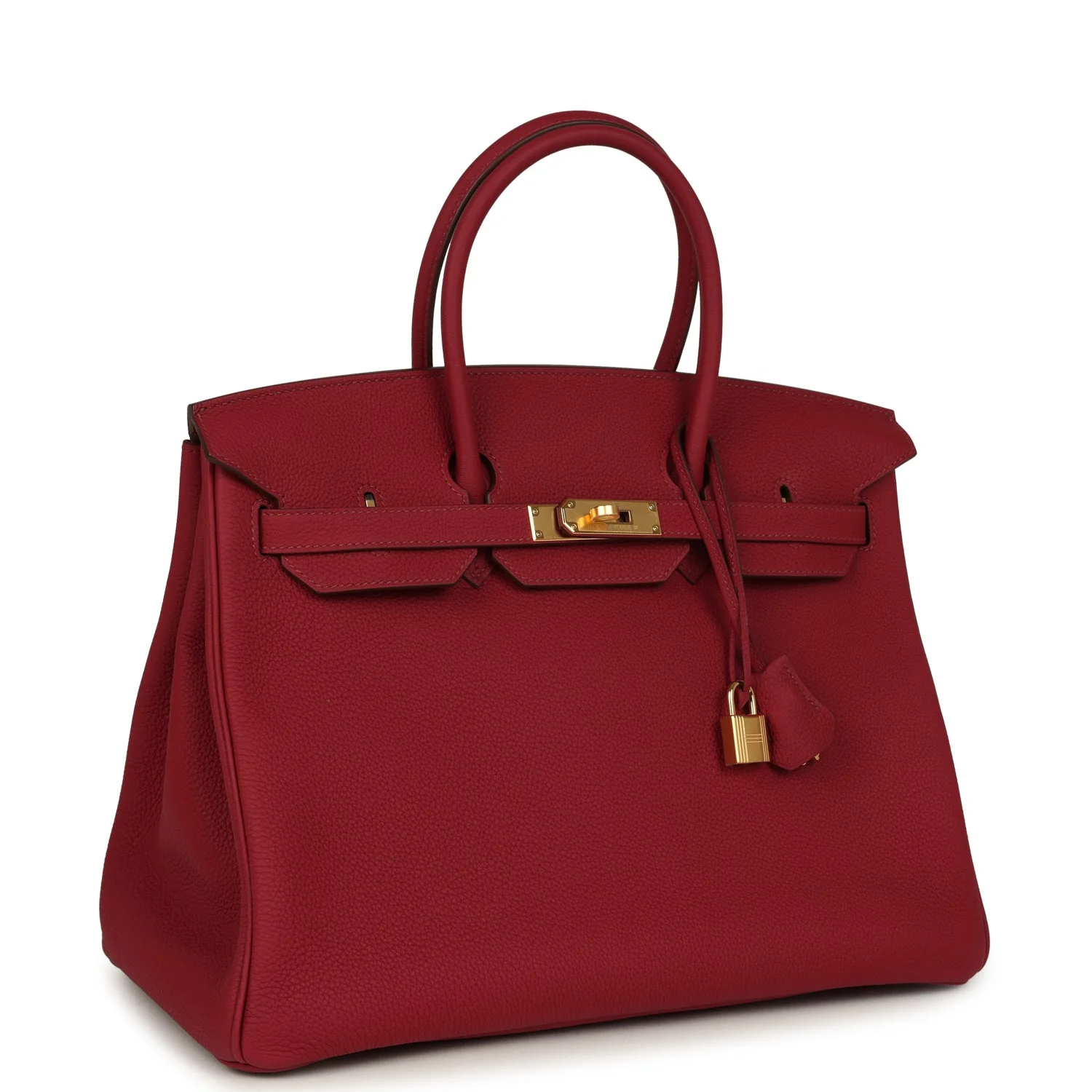 Hermes Birkin 35 Rubis Togo Gold Hardware