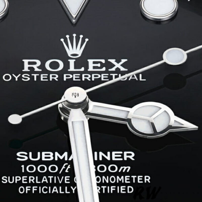 Rolex Submariner 126610LN Black Rubber Strap Black Dial 41mm Mens Replica Watch