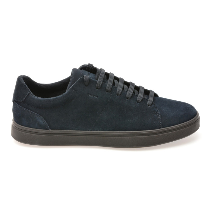 Pantofi sport GEOX bleumarin, U55LDA, din piele intoarsa