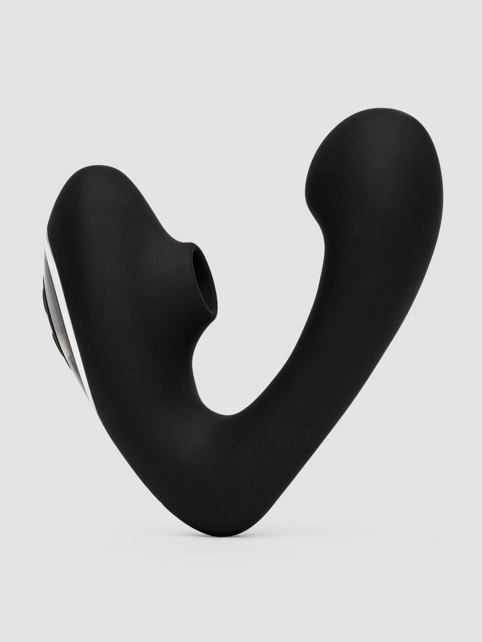 Fifty Shades of Grey Greedy Girl Duet Dual Stimulator with Clitoral Suction