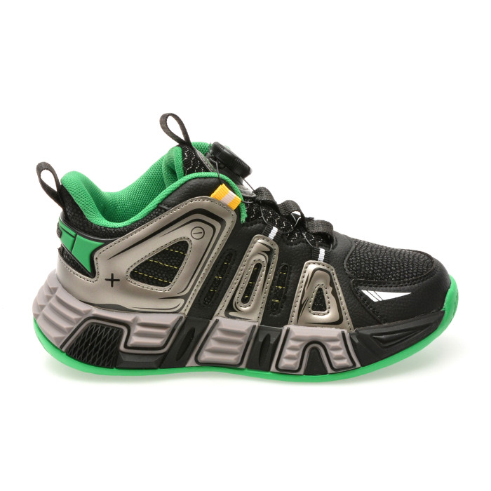 Pantofi sport SELECTION KIDS negri, 25840, din piele ecologica