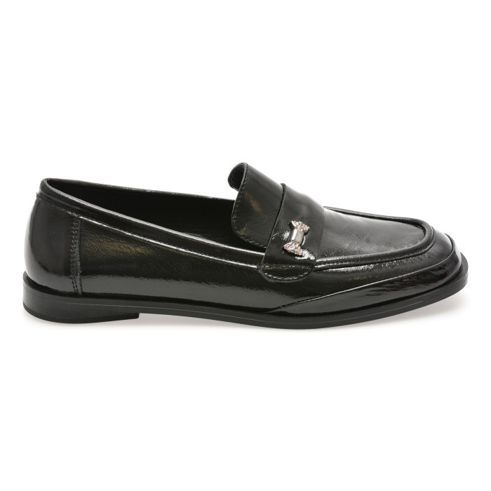Mocasini EPICA negri, 42480, din piele naturala lacuita