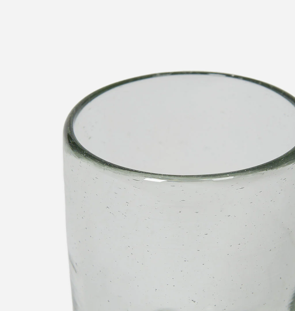 Handblown Dots Glass