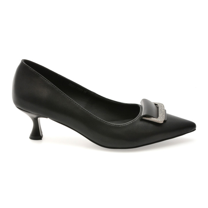 Pantofi eleganti FLAVIA PASSINI negri, V3003, din piele naturala