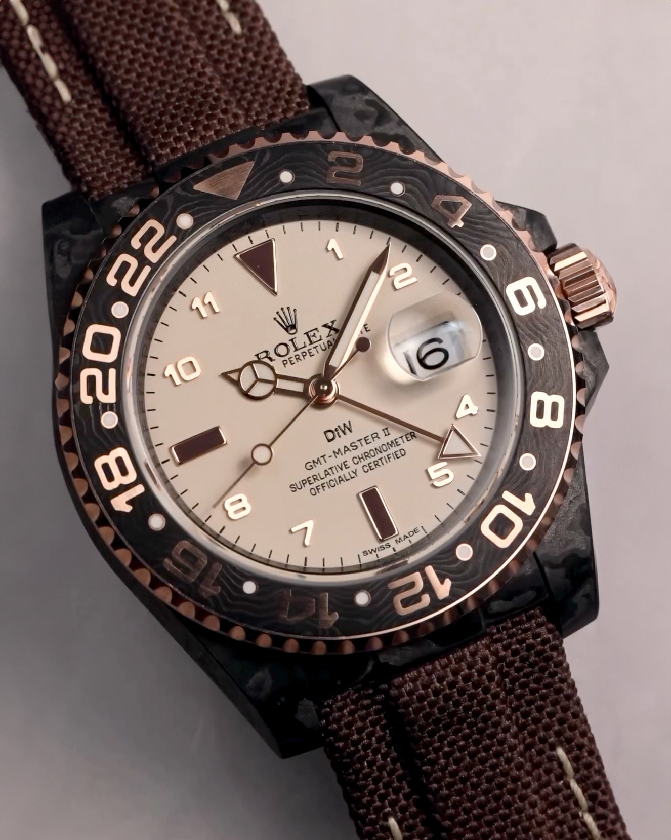Rolex DiW GMT MASTER II GMT DE EVEROSE