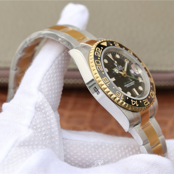 GMT-Master II Two Tone Black Dial 40mm