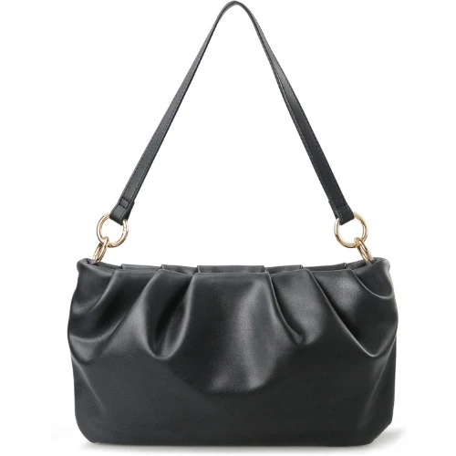 Women Ruched Shoulder Handbag