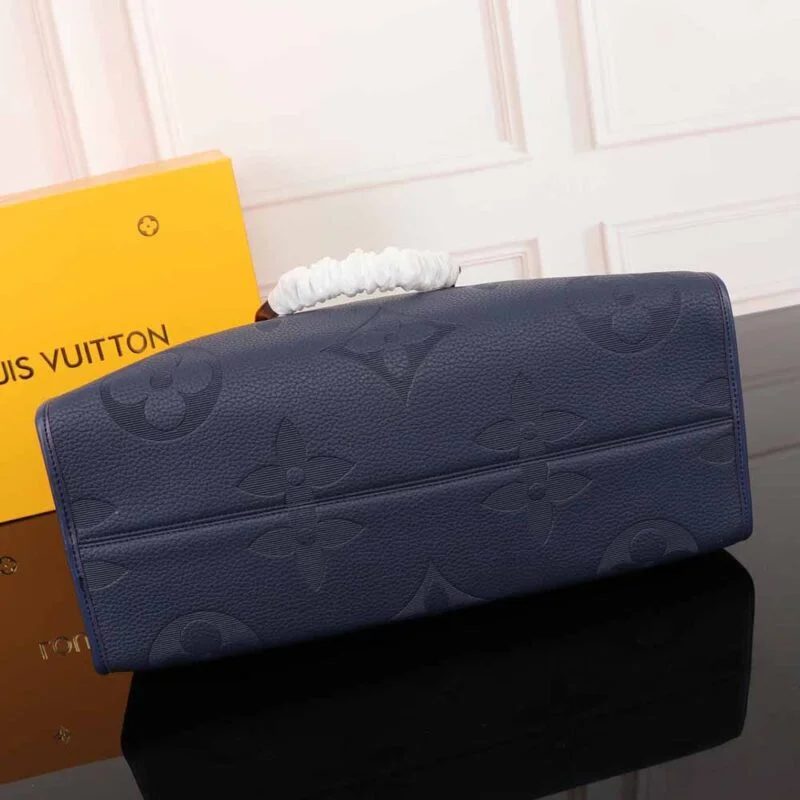 Louis Vuitton Onthego Gm-M45320 41Cm Blk/Blue/Red
