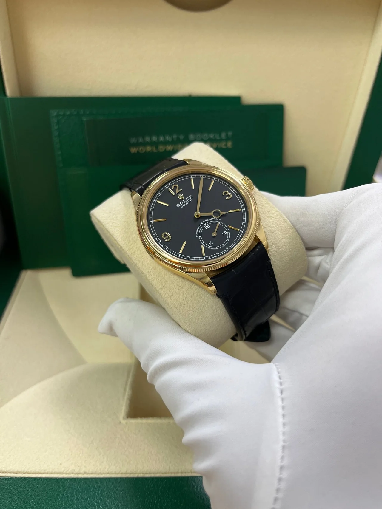 Rolex 1908 Yellow Gold 52508 0002 39 mm Replica Watch