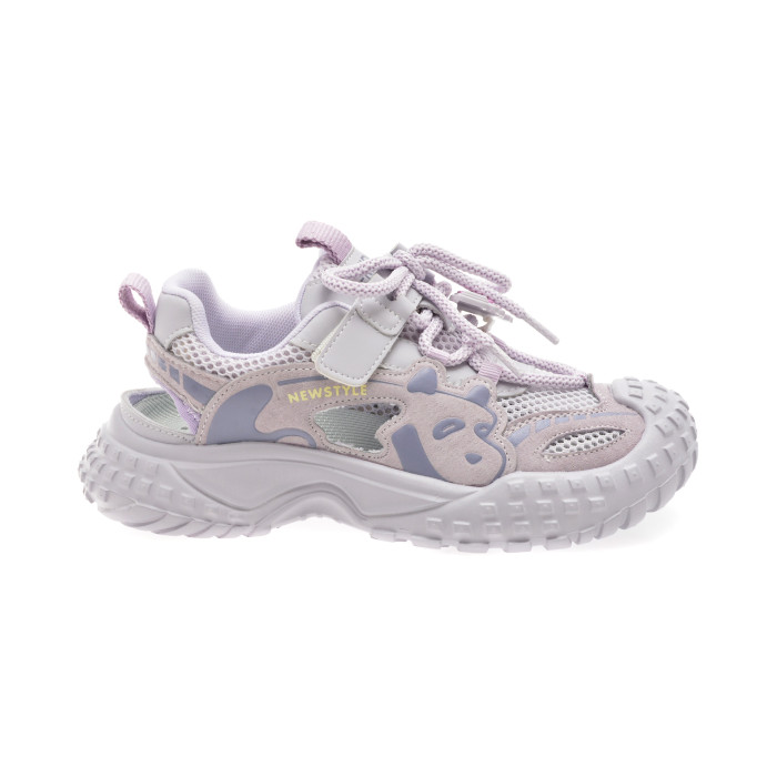 Pantofi sport SELECTION KIDS mov, 12078, din material textil