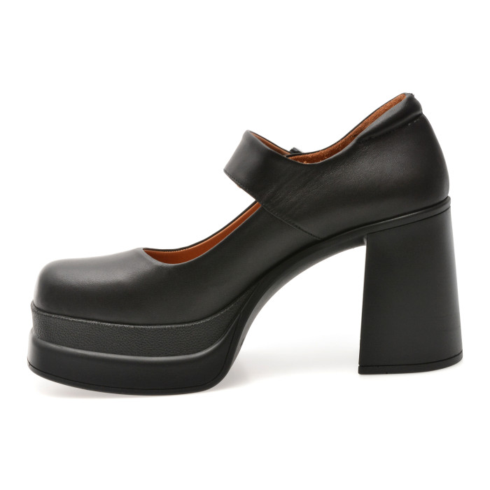 Pantofi EPICA negri, 19994, din piele naturala
