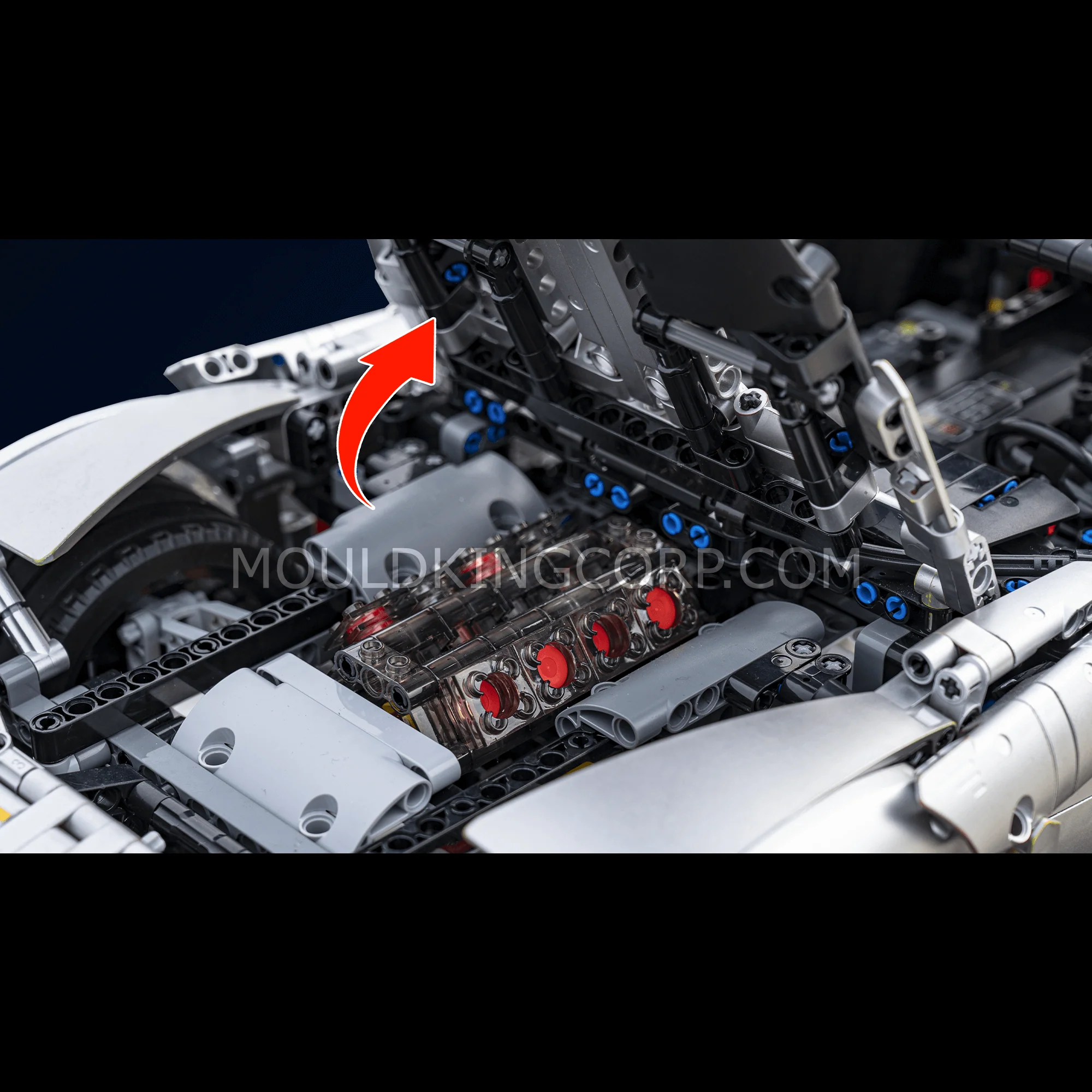 Mould King 13126 AMG GT Remote Controlled Sports Car | 2,872 PCS