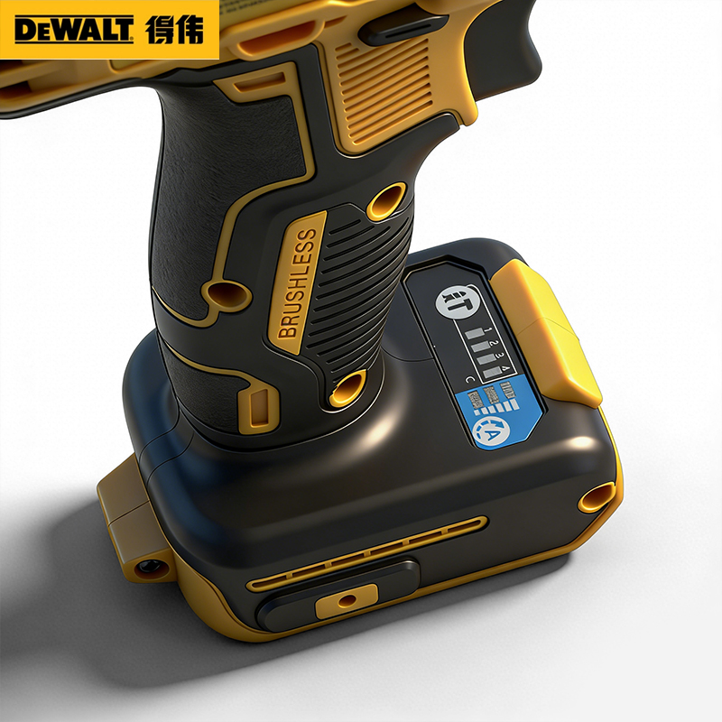 Dewalt DCF892 812N.m Brushless Electric Wrench Cordless Impact Drive High Torque Four-speed Industrial DIY 1/2 Drive 20v 6Ah