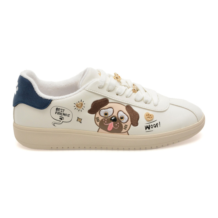 Pantofi sport ALDO albi, BEST FRIEND 100, din piele ecologica