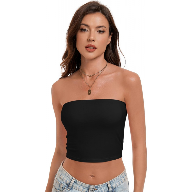 AURETOP Women's Strapless Tube Top