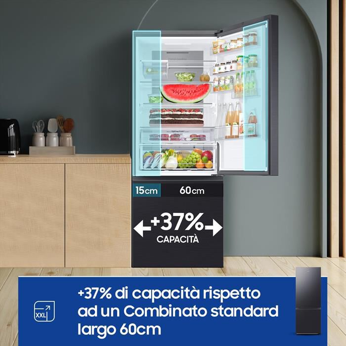 SAMSUNG - Frigorifero combinato RB53DG706AB1EF F1RST75 AI-ANTRACITE