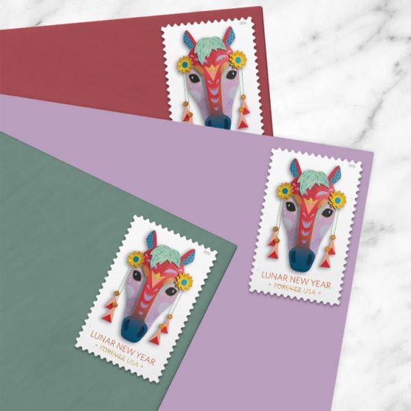 Lunar New Year: Year of the Horse Stamps 2026