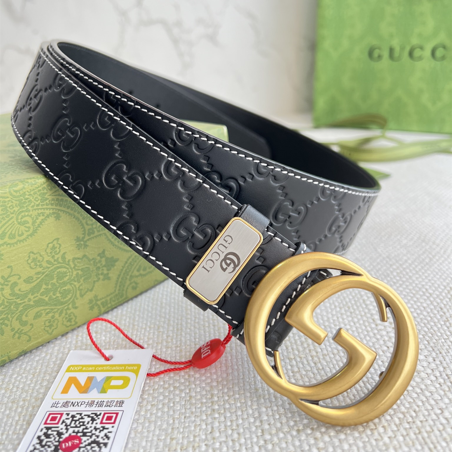 Gucci Men Belt Width 3.8cm