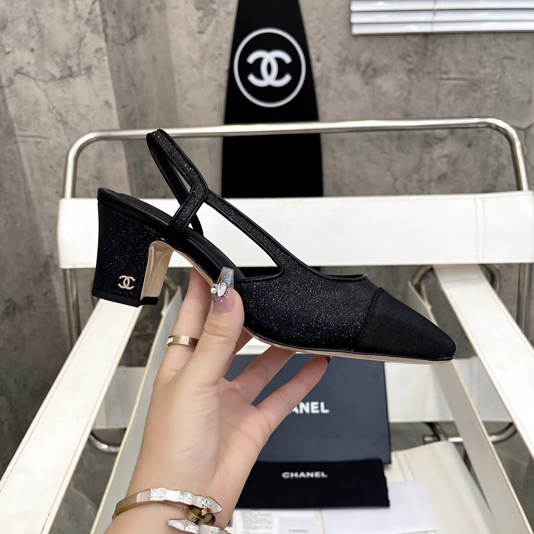 Chanel Slingbacks Pumps Size 35-41 4-Color
