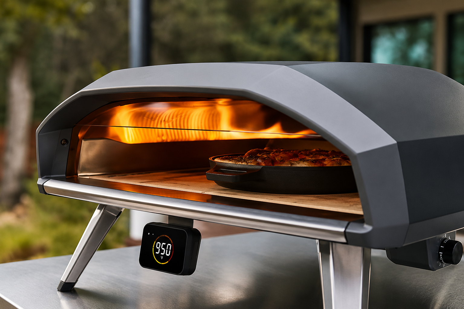 💥Clearance sale💥 Koda 2 Pro Gas Pizza Oven with 28 mBar Regulator and Gas Hose, Gas powered Portable Pizza Oven