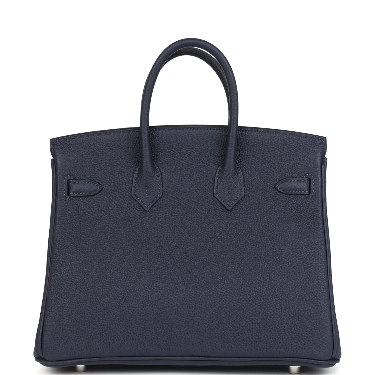Hermes Birkin 25 Bleu Nuit Togo Palladium Hardware