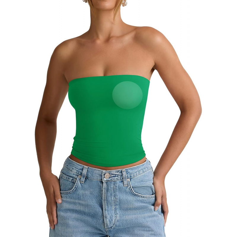 AURETOP Padded Tube Top with Built-in Bra