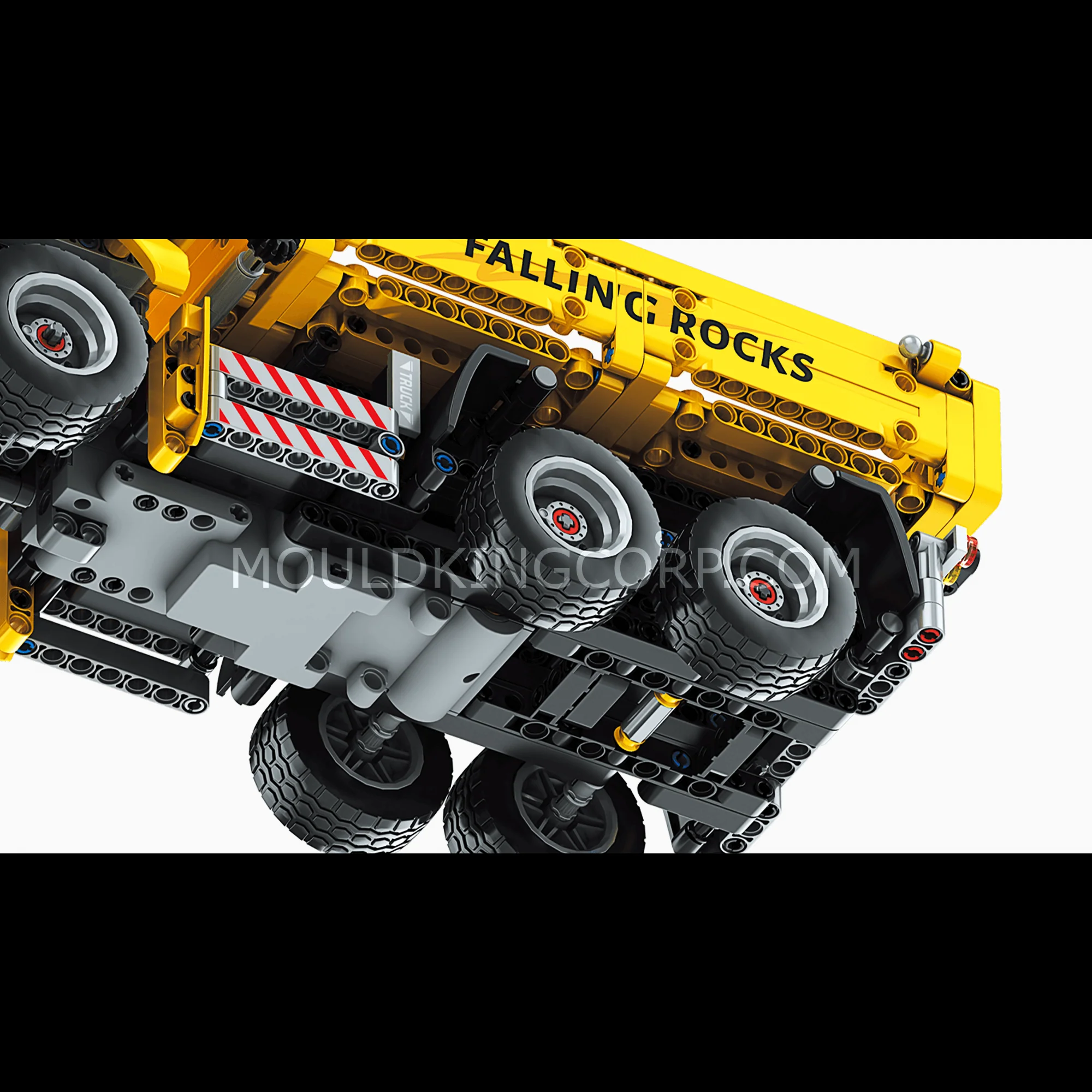 MOULD KING 15025 Remote Controlled Dump Truck Building Set | 1,012 PCS