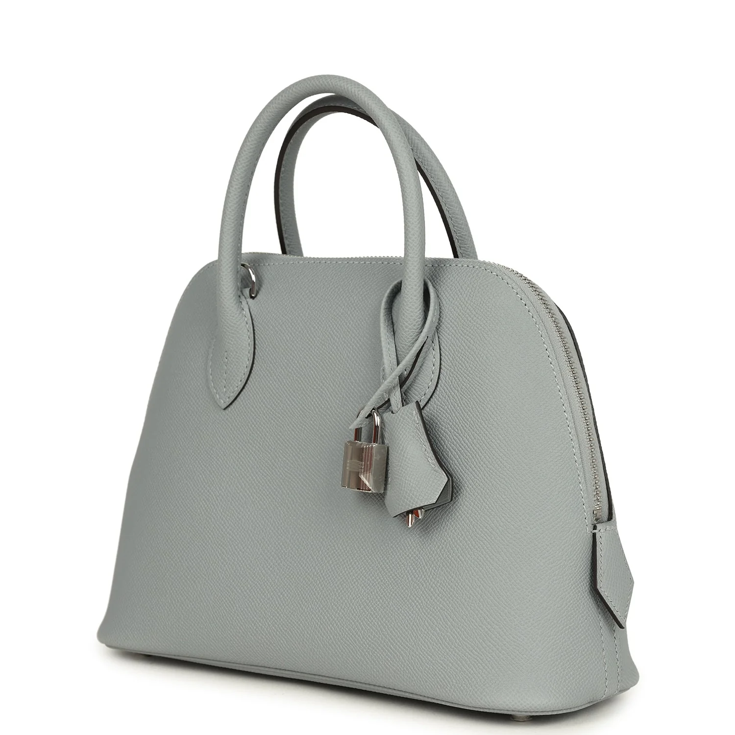 Hermes 1923 Bolide 25 Gris Pantin Epsom Palladium Hardware