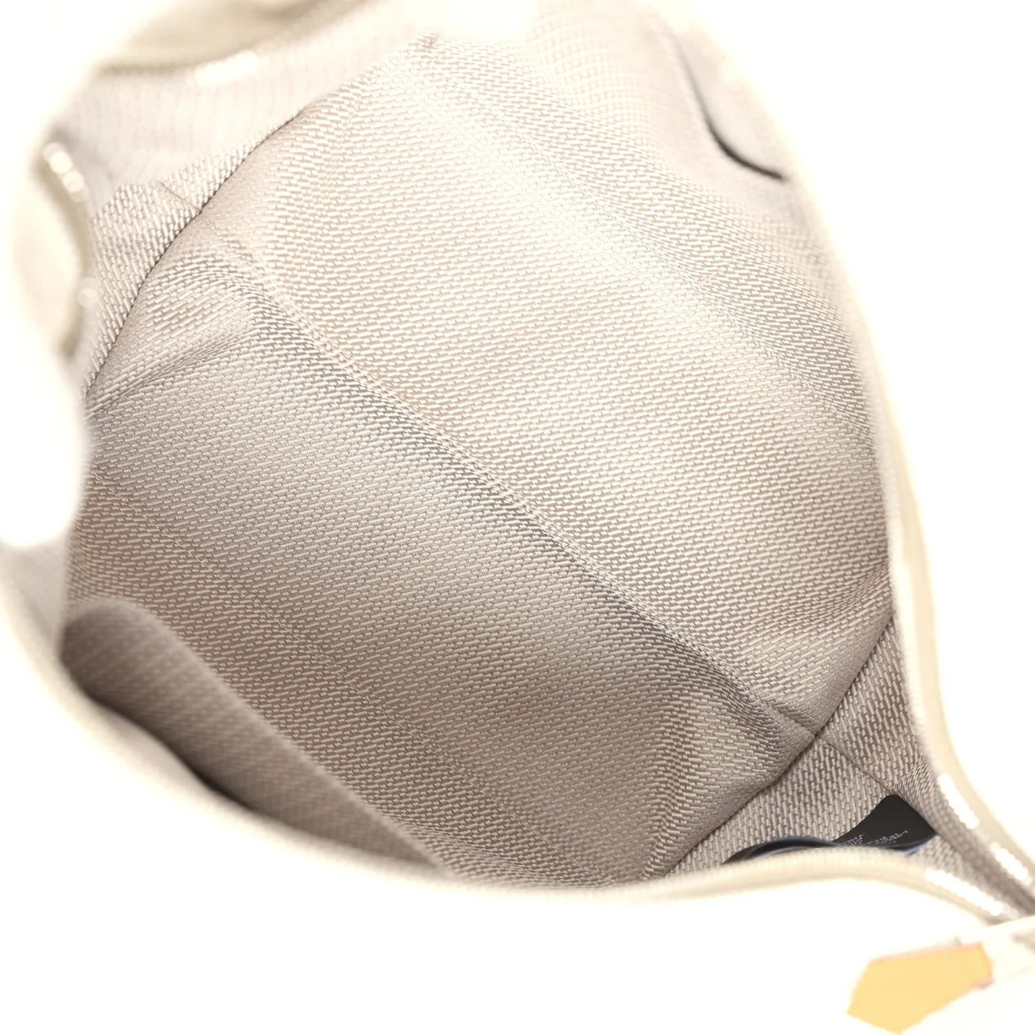 Hermes Bride A Brac Case PM Jaune Citron Plume Canvas Palladium Hardware