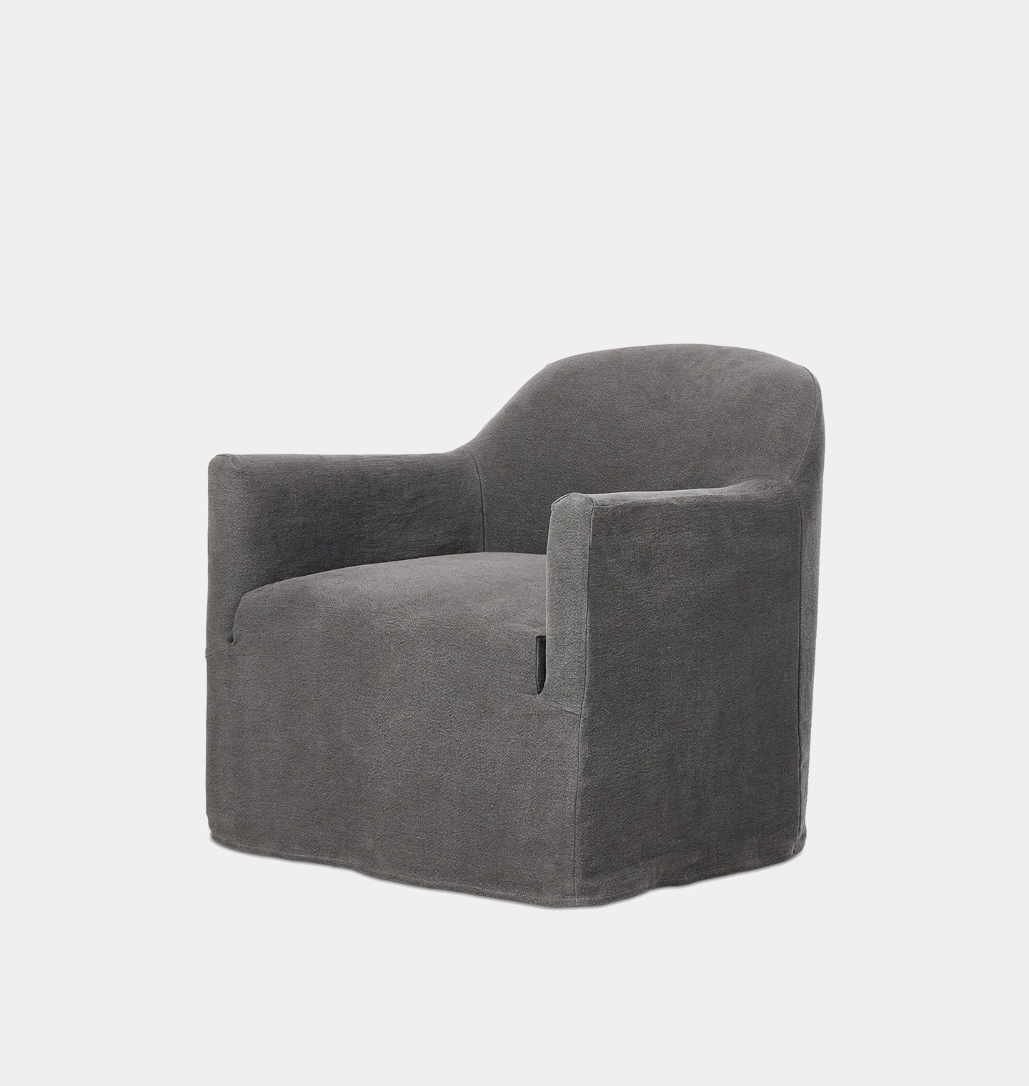 Lowell Slipcover Swivel Chair