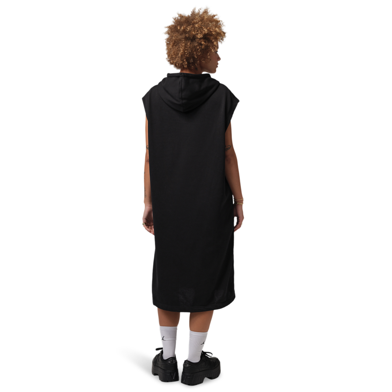 Jordan Brooklyn Fleece Crew Hooded Dress