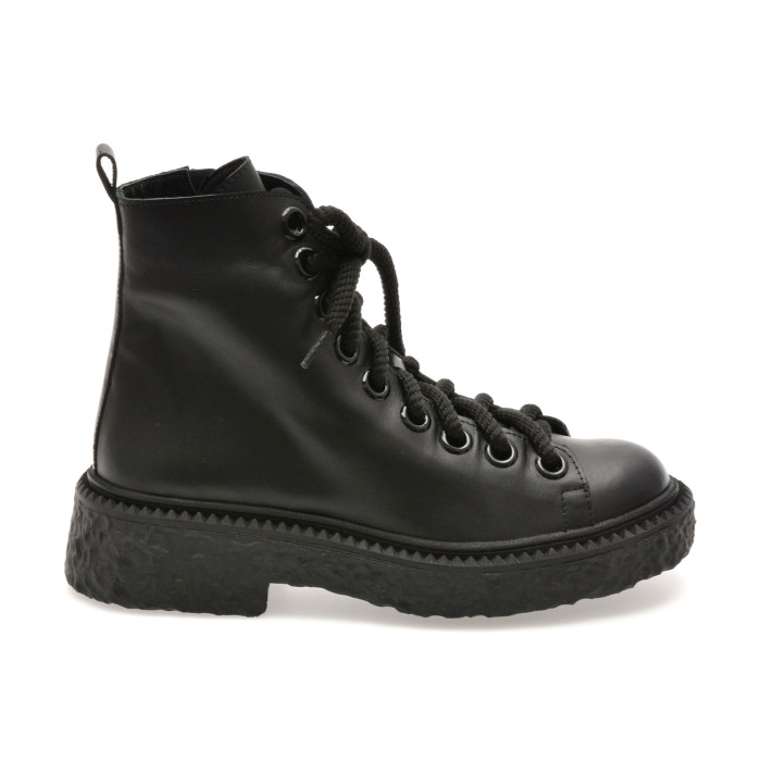 Ghete EPICA negre, 4770030, din piele naturala