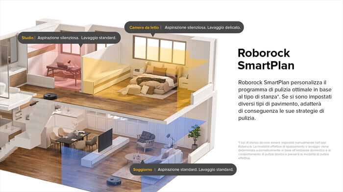 ROBOROCK - Aspirapolvere robot QR 598-Black