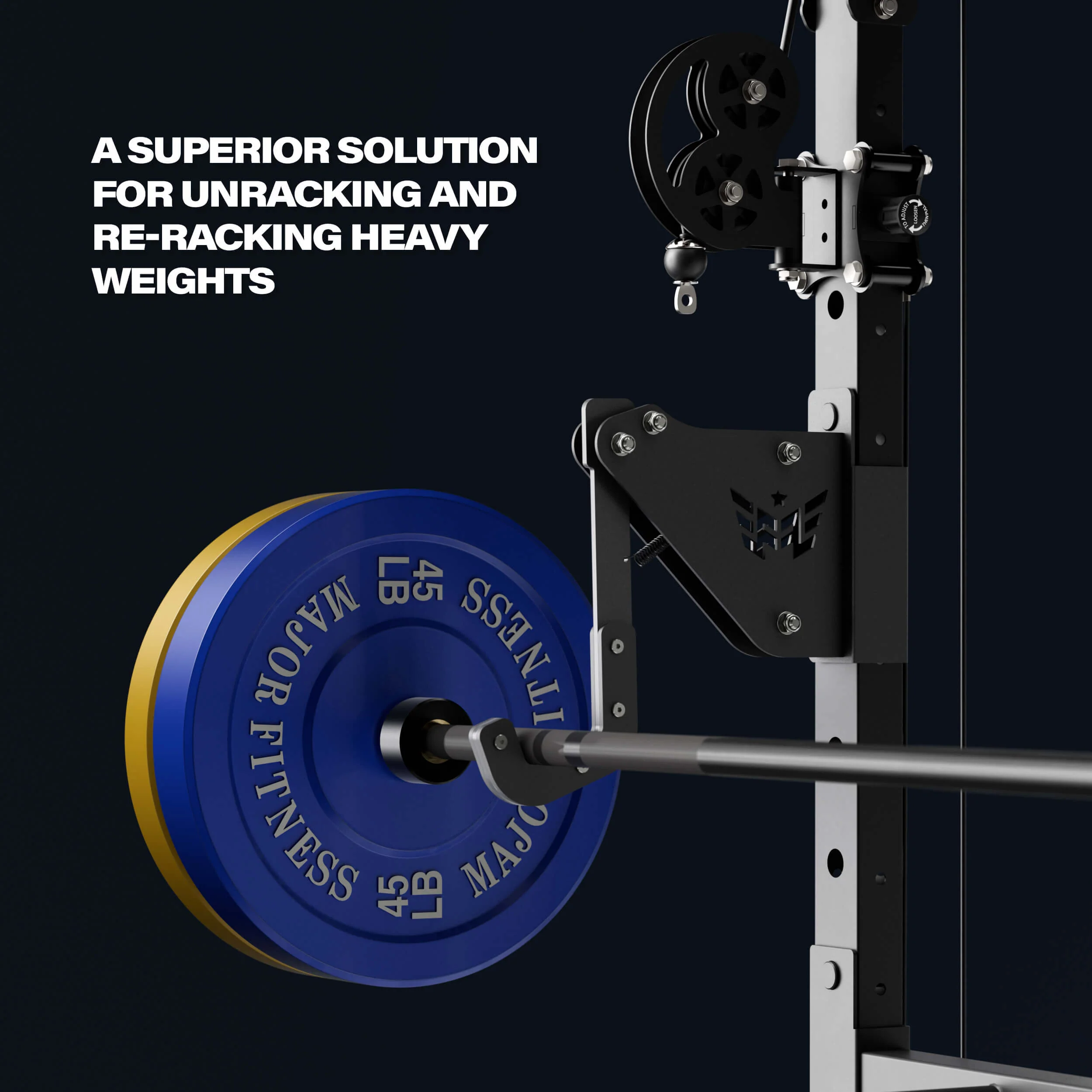 Major Fitness Adjustable Monolift Attachment