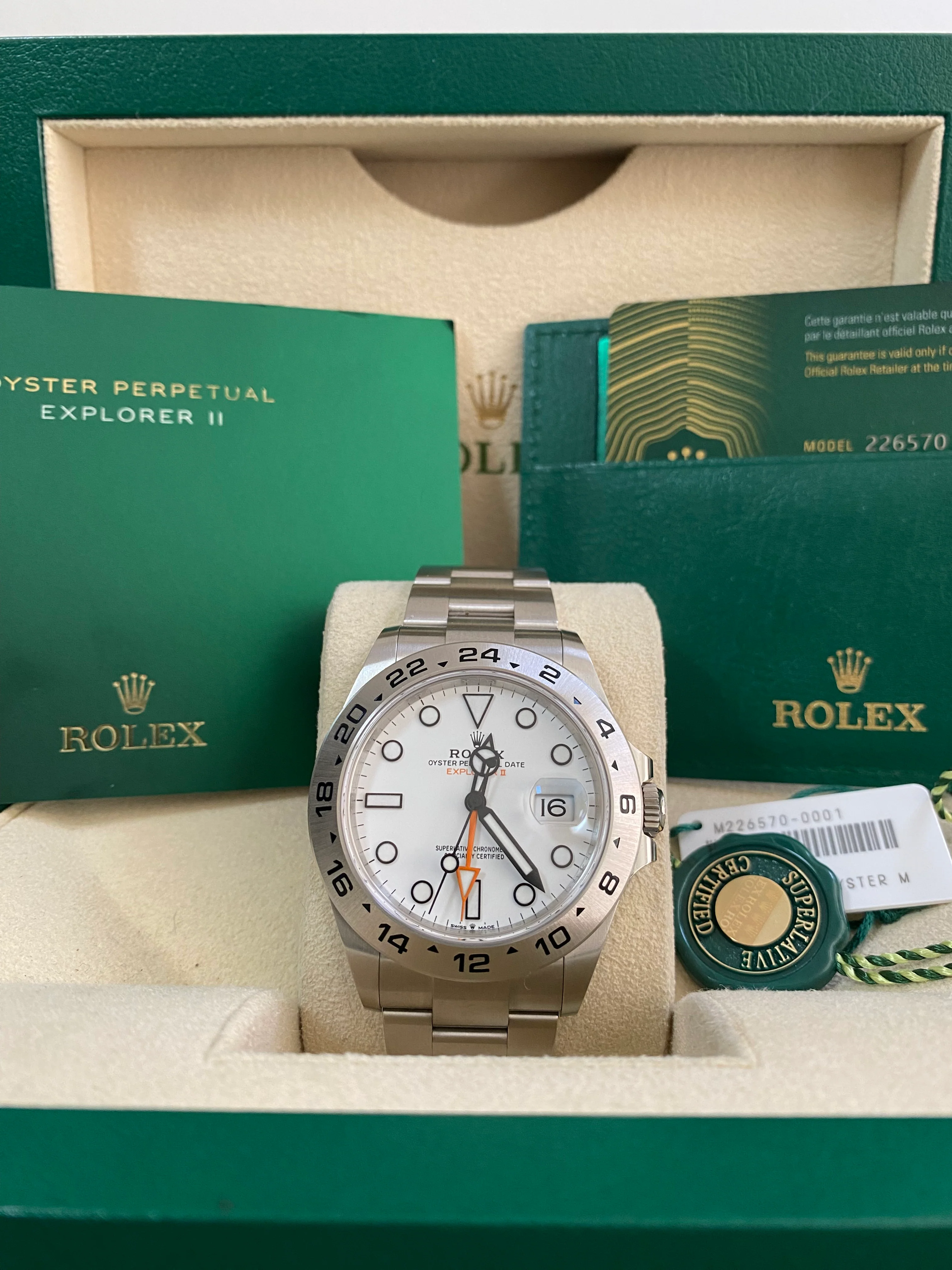 Rolex Oystersteel Explorer II - 2024 - 