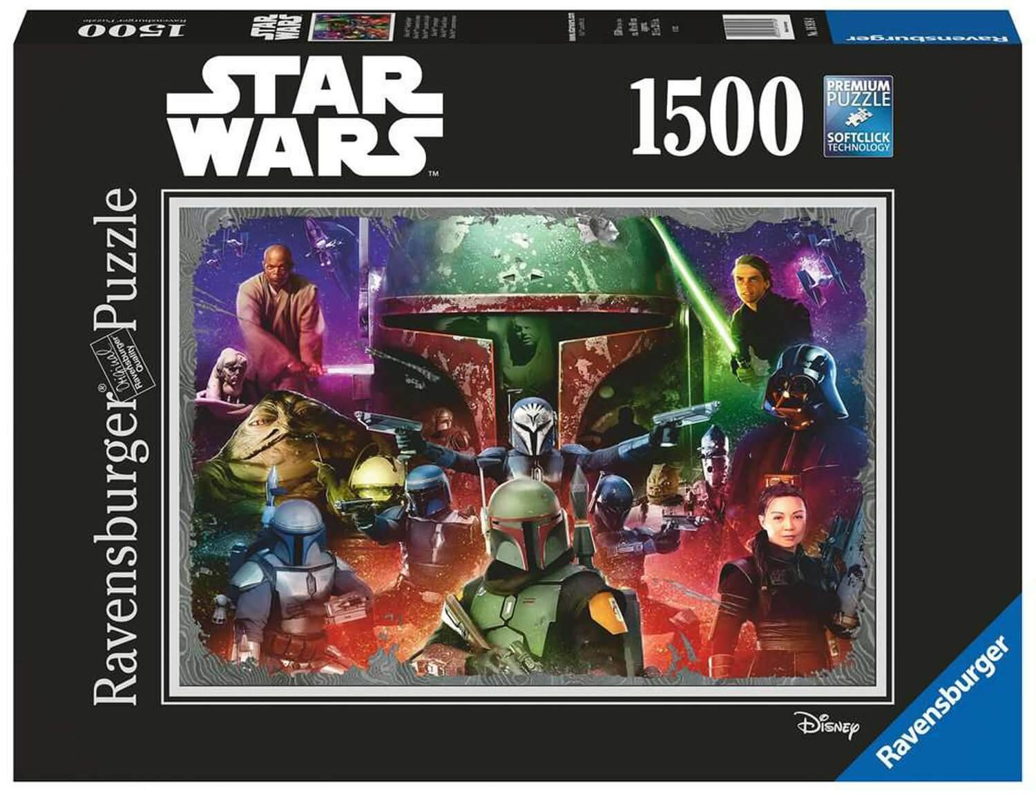 StarWars Boba Fett, Bounty Hunter 1500 Piece Puzzle