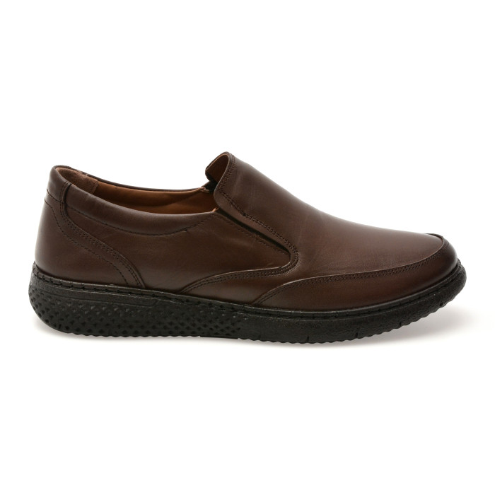 Pantofi BITE THE BULLET maro, RZ003, din piele naturala