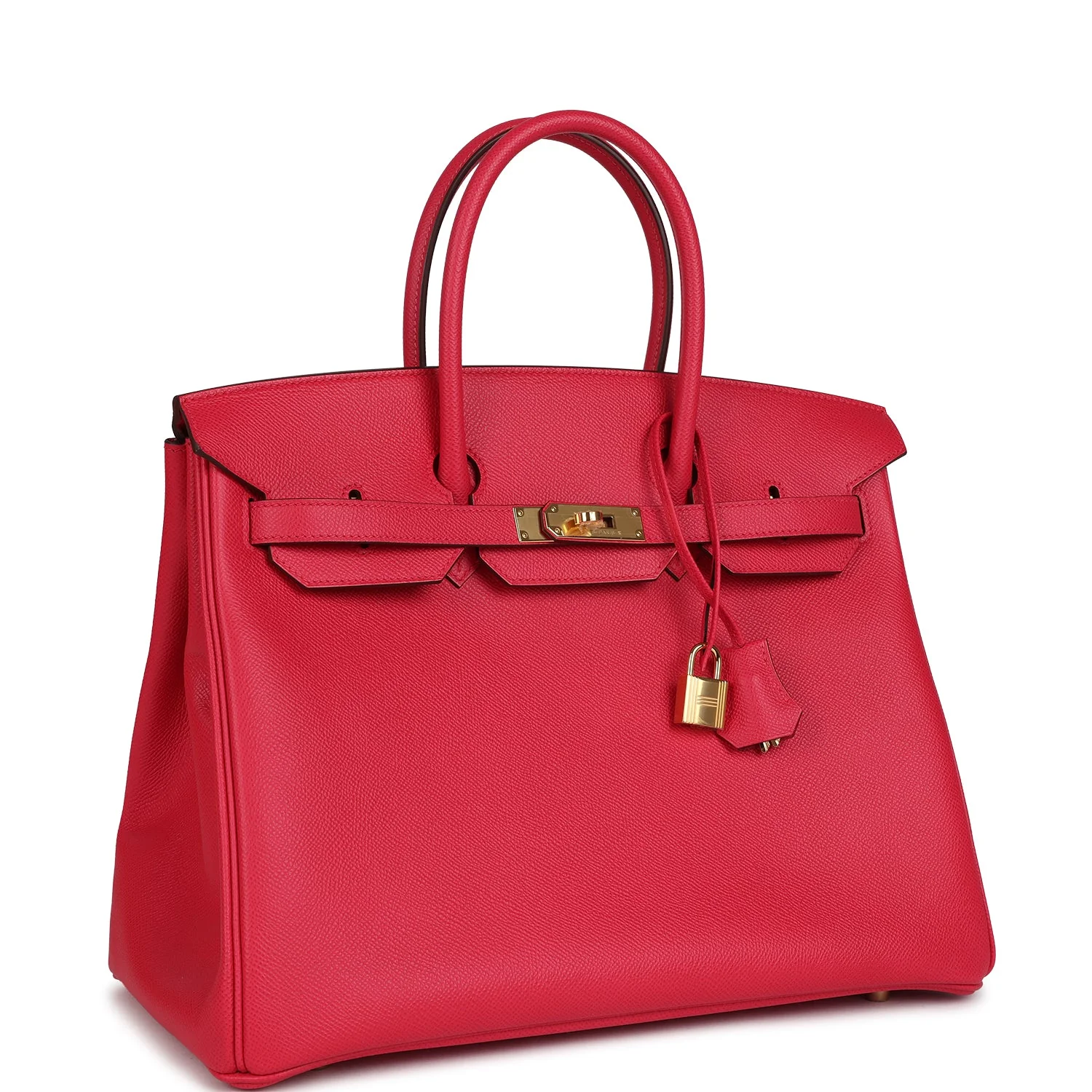 Hermes Birkin 35 Rose Extreme Epsom Gold Hardware