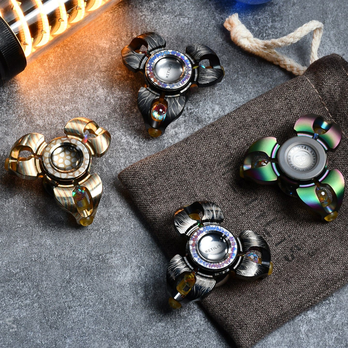 METILIS Star Fall Fidget Spinner