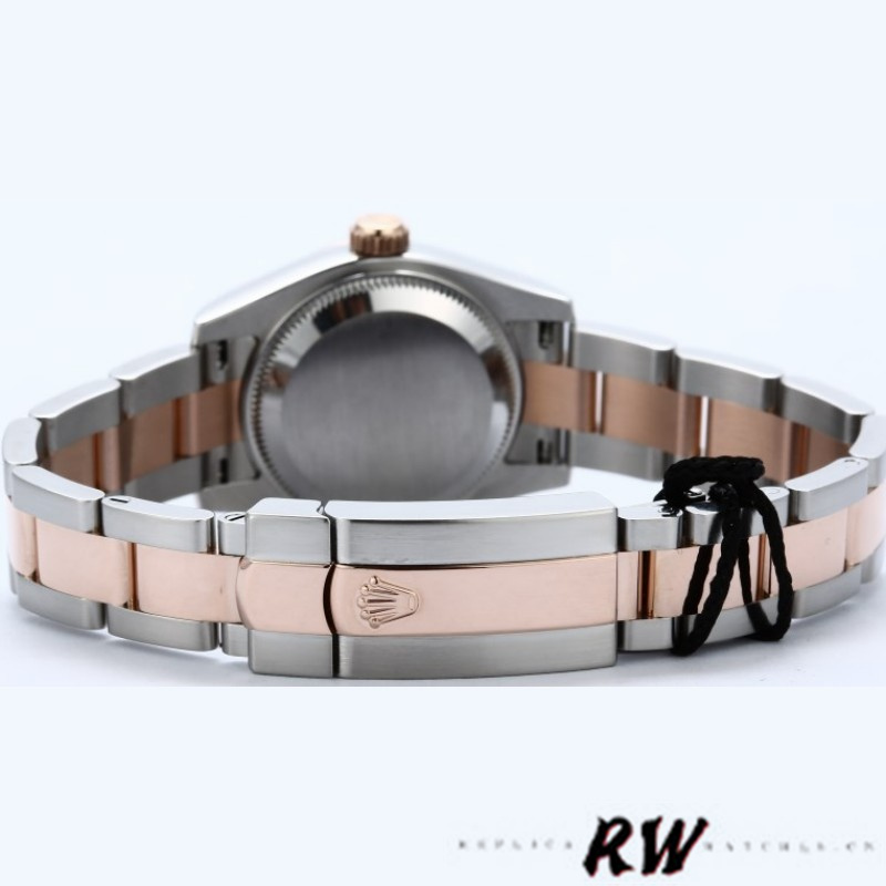 Rolex Datejust 179161 Stainless Steel and Everose Gold Pink Roman Dial 26MM Lady Replica Watch