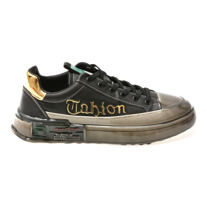 Pantofi sport GRYXX negri, 9697, din piele naturala