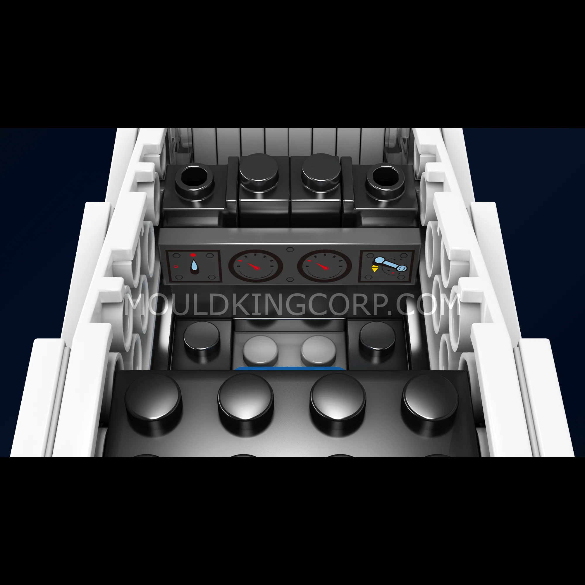 Mould King 12021 CRH380A High Speed Train Building Kit | 1,211 PCS