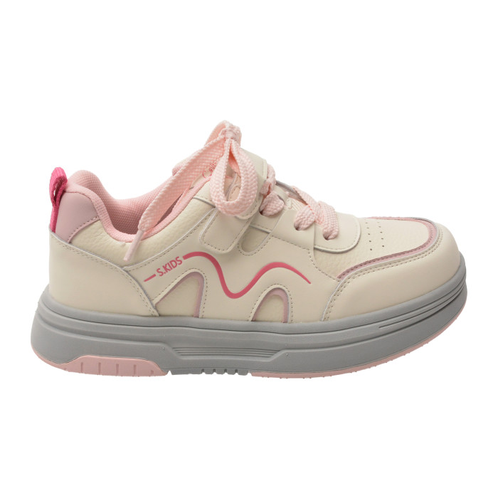 Pantofi sport SELECTION KIDS roz, 2553, din  piele naturala