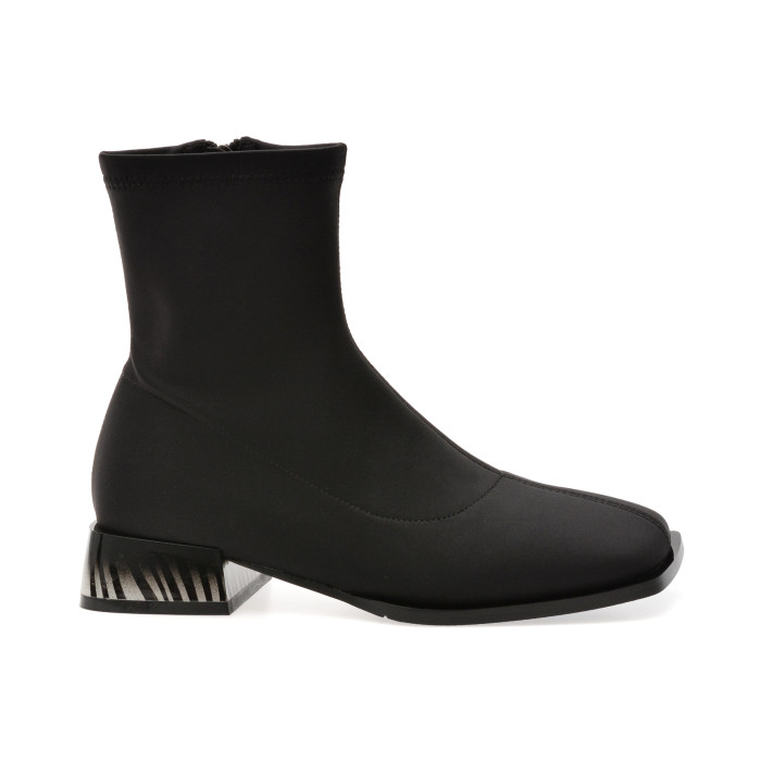 Botine FLAVIA PASSINI negre, 95261, din material textil