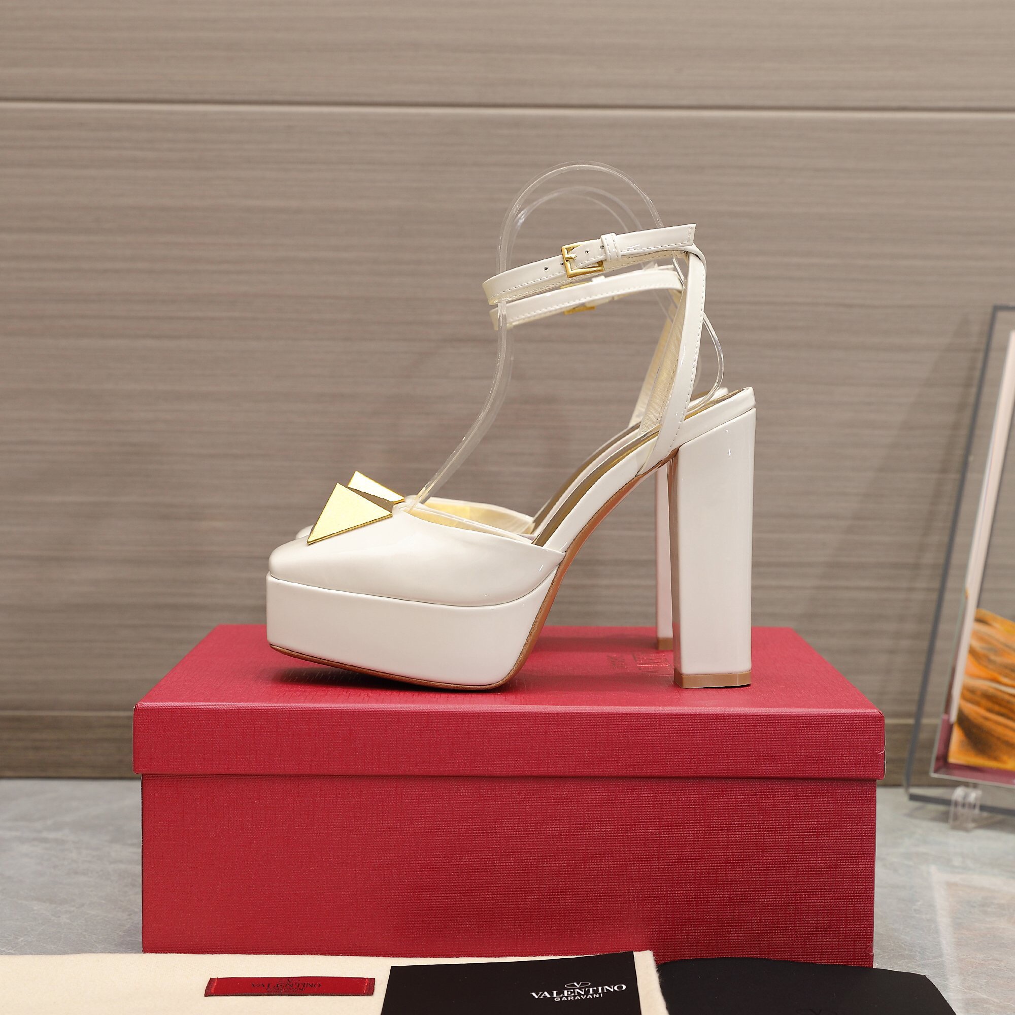 Valentino Open Toe Pumps Size 35-41 3-Color