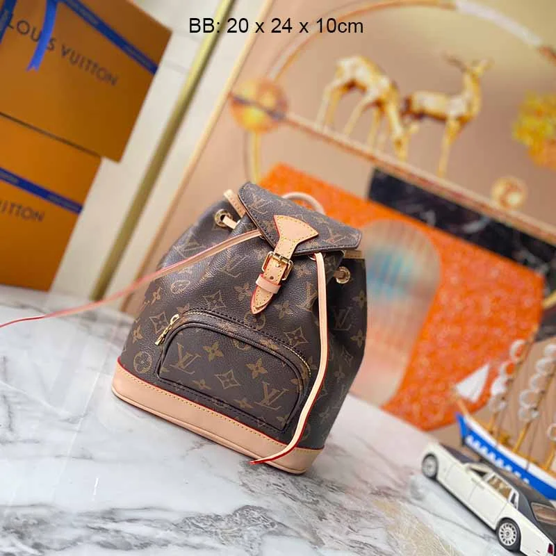 Louis Vuitton Montsouris Gm/Pm/Bb M51135