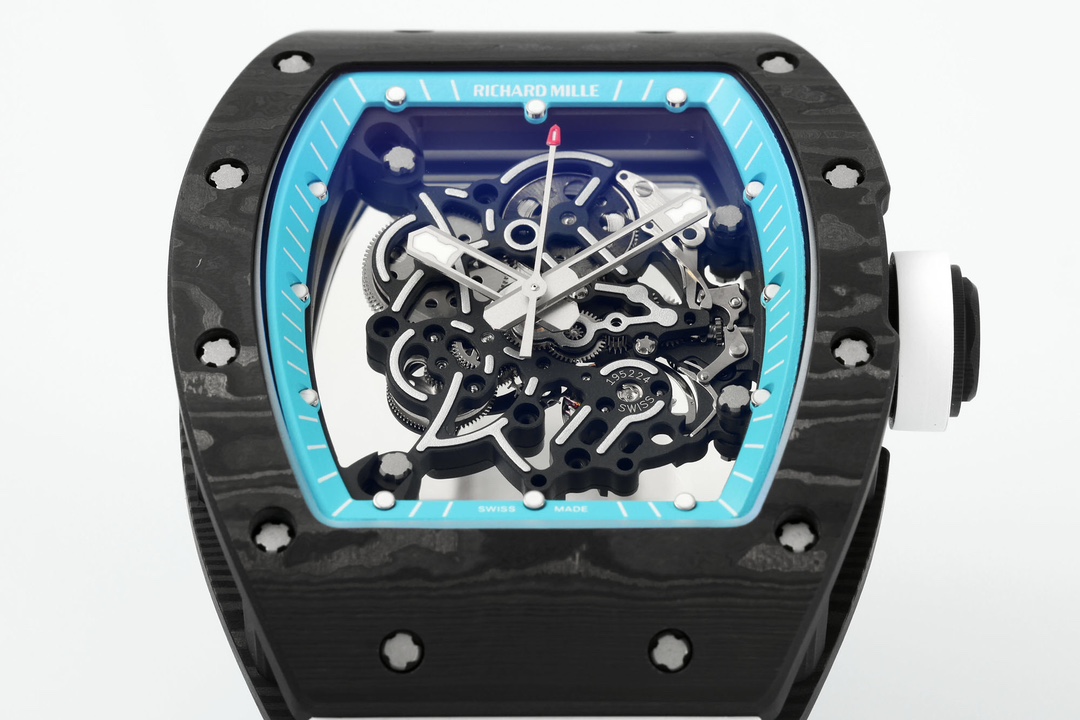 Richard Miller RM 055 RMUL2 NTPT Carbon Fiber Blue